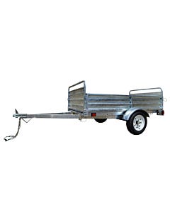 4.5 ft. x 7.5 ft. Galvanized Single Axle Multi-Utility Trailer